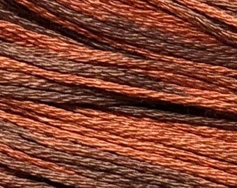 Weeks Dye Works, Adobe, WDW-2256, 5 YARD Skein, Hand Dyed Cotton, Embroidery Floss, Counted Cross Stitch, Hand Embroidery, PunchNeedle