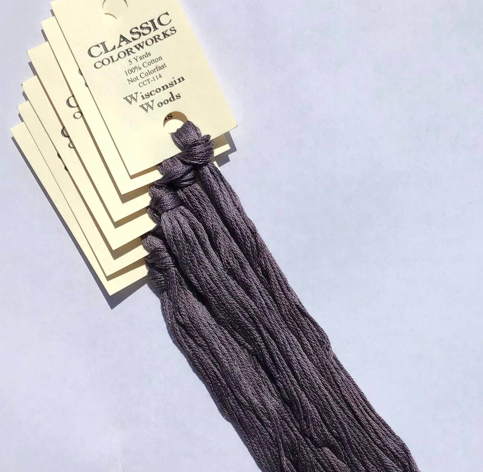 Classic Colorworks, Wisconsin Woods, CCT-114, 5 YARD Skein, Hand Dyed ...