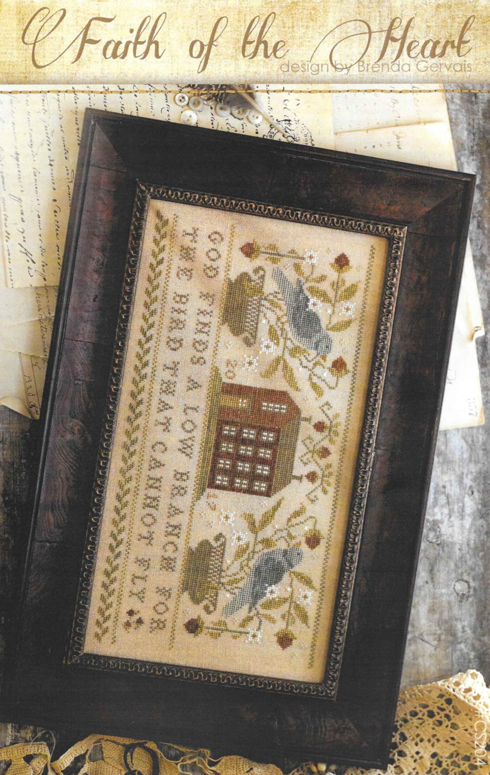 Counted Cross Stitch Pattern Faith of the Heart Etsy