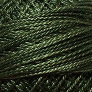 May include: A spool of dark green embroidery floss.