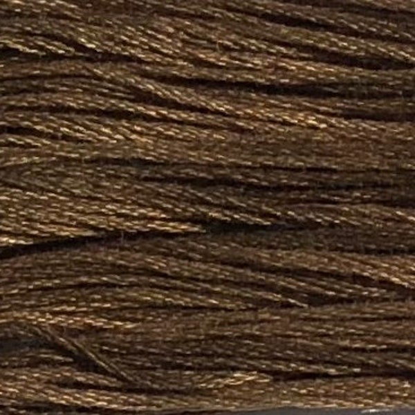 Weeks Dye Works, Palomino, WDW-1232, 5 YARD Skein, Hand Dyed Cotton, Embroidery Floss, Counted Cross Stitch, Embroidery, Over Dyed Cotton