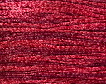 Weeks Dye Works, Romance, WDW-2274, 5 YARD Skein, Hand Dyed Cotton, Embroidery Floss, Counted Cross Stitch, Embroidery, Over Dyed Cotton