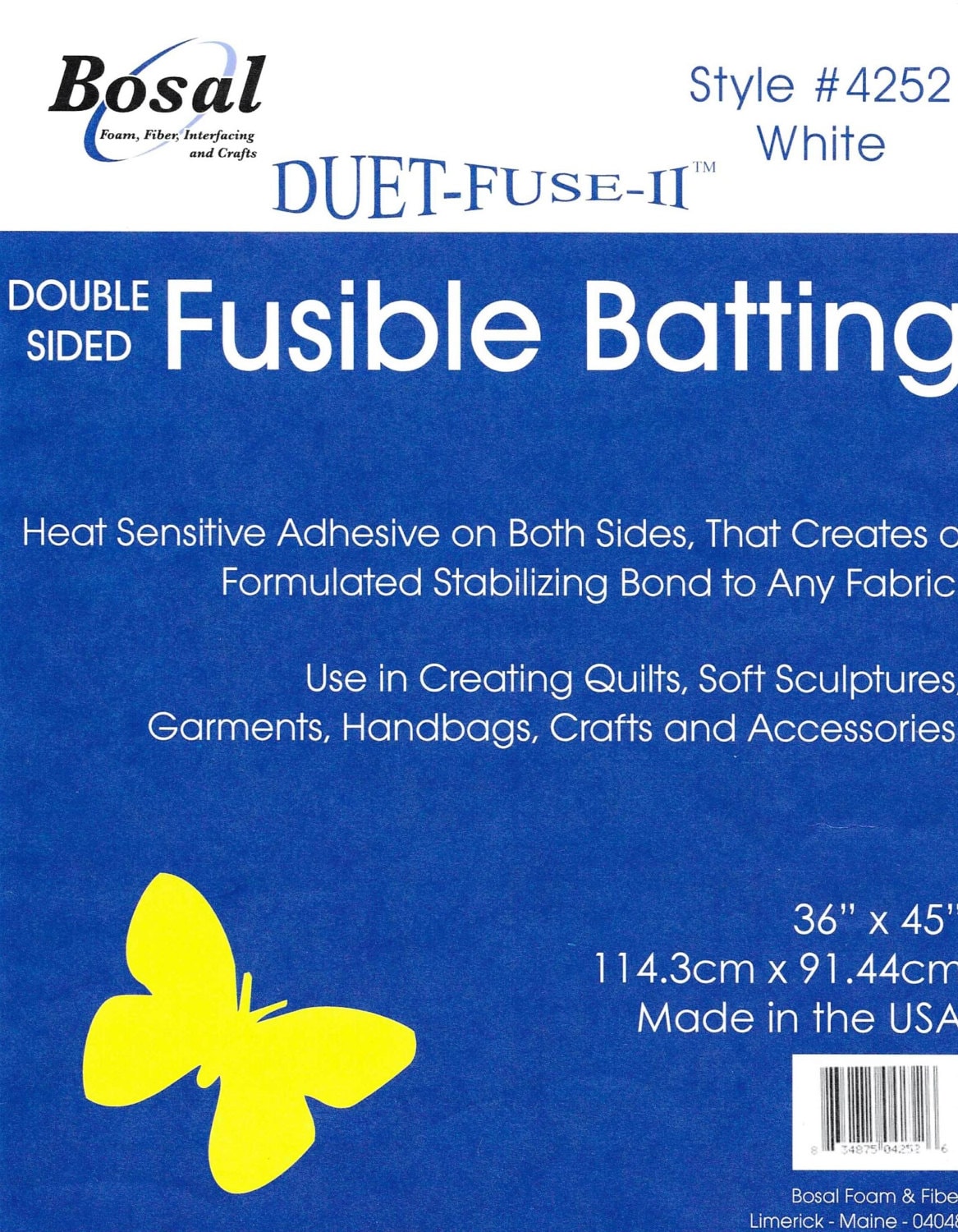 Fusible Batting, Double Sided Fusible Batting, Quilt Batting, Craft
