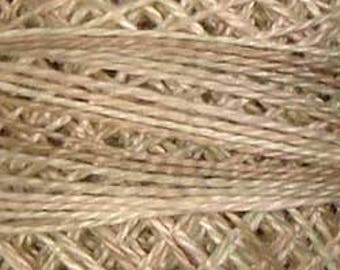 Valdani Thread, Size 12, P4, Perle Cotton, Aged White Light, Embroidery Thread, Punch Needle, Embroidery, Penny Rugs, Sewing Accessory