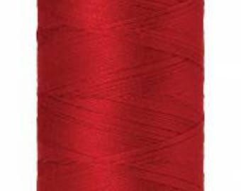 Mettler Thread, Country Red, #0504, 60wt, Solid Cotton, Silk Finish Cotton, Embroidery Thread, Sewing Thread, Quilting Thread, Sewing Thread