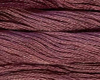 Gentle Art, Simply Shaker Threads, Red Plum, #0860, 10 YARD Skein, Embroidery Floss, Counted Cross Stitch, Hand Embroidery Thread