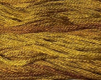 Gentle Art, Simply Shaker Threads, Wheat Fields, #7093, 10 YARD Skein, Embroidery Floss, Counted Cross Stitch, Hand Embroidery Thread