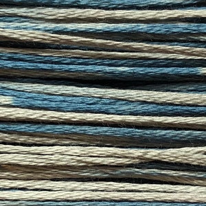 Weeks Dye Works, Salt Glaze, WDW-1286, 5 YARD Skein, Cotton Floss, Embroidery Floss, Counted Cross Stitch, Hand Embroidery, PunchNeedle
