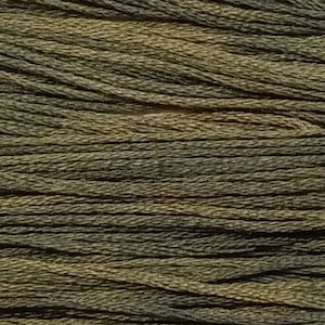Weeks Dye Works, Abeto Azul, WDW-1276, Madeja de 5 yardas, Algodón teñido a mano, Hilo de bordar, Punto de cruz, Bordado a mano, Aguja perforadora