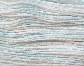 Weeks Dye Works, Icicle, WDW-1086, 5 YARD Skein, Cotton Floss, Embroidery Floss, Counted Cross Stitch, Hand Embroidery, PunchNeedle