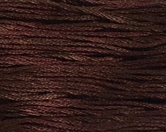 Weeks Dye Works, Rust, WDW-1326, 5 YARD Skein, Hand Dyed Cotton, Embroidery Floss, Counted Cross Stitch, Embroidery, PunchNeedle