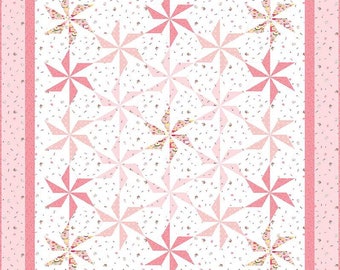 Quilt Pattern, Meringues, Pieced Quilt, Star Quilt, Bed Quilt, Summer Quilt, Spring Quilt, Sweet Meringues, Jillily Studio, PATTERN ONLY
