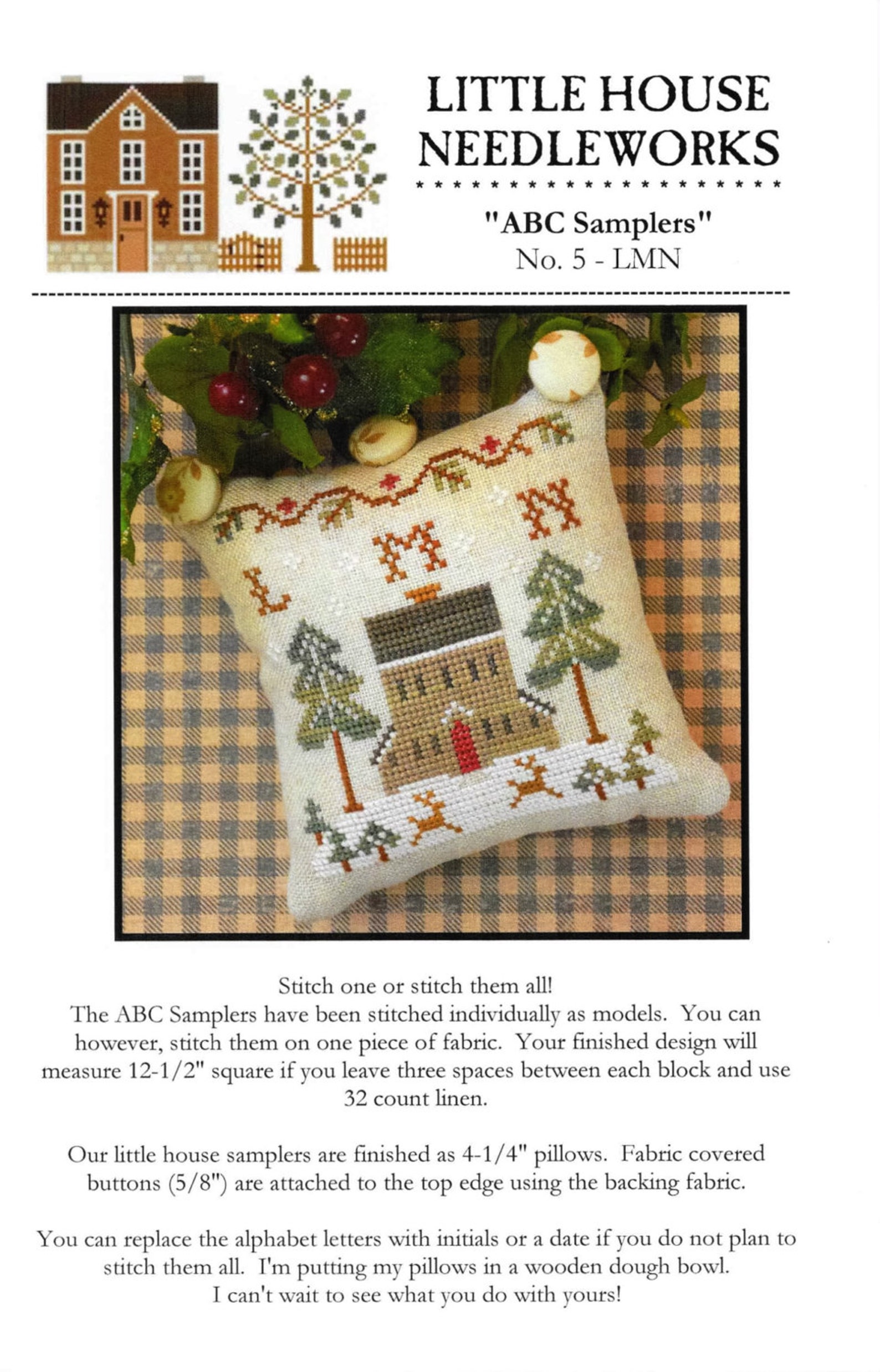 Counted Cross Stitch Pattern ABC Samplers 5 Cross Stitch Etsy
