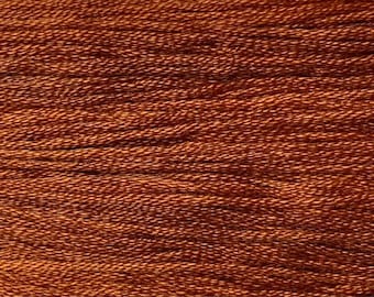 Gentle Art, Sampler Threads, Cinnamon, #0510, 10 YARD Skein, Embroidery Floss, Counted Cross Stitch, Hand Embroidery Thread, Penny Rugs