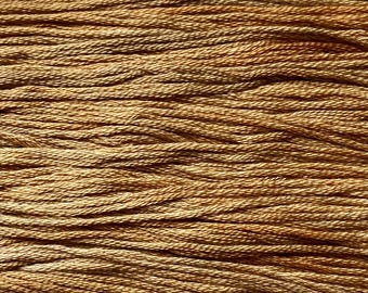 Gentle Art, Simply Shaker Threads, Cidermill Brown, #7007, 10 YARD Skein, Embroidery Floss, Counted Cross Stitch, Penny Rugs