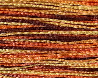 Weeks Dye Works, Harvest, WDW-4103, 5 YARD Skein, Hand Dyed Cotton, Embroidery Floss, Cross Stitch, Hand Embroidery, Punch Needle