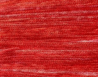Gentle Art, Sampler Threads, Habanero, #0592, 10 YARD Skein, Embroidery Floss, Counted Cross Stitch, Hand Embroidery Thread