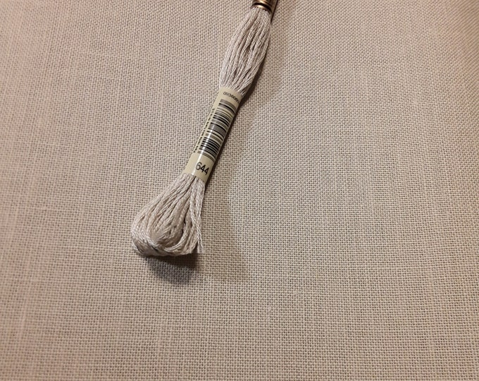 32 Count Linen, Clay/barn Grey, Cross Stitch Linen, Counted Cross