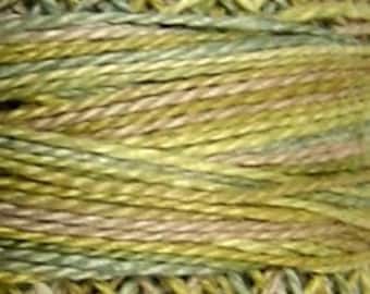 Valdani Thread, Size 12, M80, Perle Cotton, Distant Grass, Punch Needle, Embroidery, Penny Rugs, Primitive Stitching, Sewing Accessory