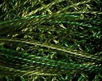 Valdani 3 Strand, O526, Green Pastures, Cotton Floss, Punch Needle, Embroidery, Penny Rugs, Wool Applique, Cross Stitch, Tatting, Hardanger