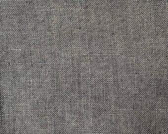 28 Count Linen, Weeks Dye Works, Gunmetal, Linen, Counted Cross Stitch, Cross Stitch Fabric, Embroidery Fabric, Linen Fabric