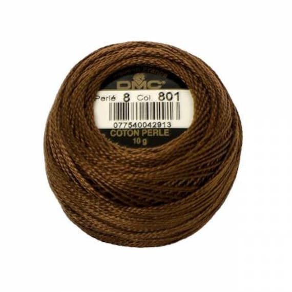 Perle Cotton: 8080 Coffee Brown Perle Cotton: 8080 Coffee Brown