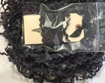 Rick Rack Trim, Licorice, Lady Dot Creates, Hand Dyed Rick Rack, Cotton Rick Rack Trim, Sewing Notion, Sewing Accessory, Sewing Trim