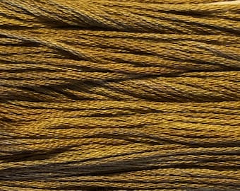 Weeks Dye Works, Dirt Road, WDW-1240, 5 YARD Skein, Hand Dyed Cotton, Embroidery Floss, Counted Cross Stitch, Embroidery, PunchNeedle