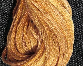 Valdani, 6 Strand Cotton Floss, O505, Toffee, Embroidery Floss , Punch Needle, Embroidery, Penny Rugs, Sewing Accessory