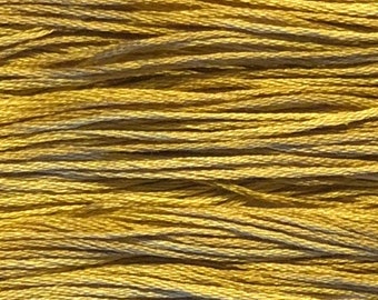Weeks Dye Works, Bee's Knees, WDW-1223a, 5 YARD Skein, Cotton Floss, Embroidery Floss, Counted Cross Stitch, Hand Embroidery, PunchNeedle