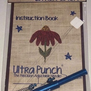 Ultra Punch, Ultra Punchneedle, Ultra Punch Needle, Embroidery, Surgical Steel Needles, Punch Needle Embroidery, Threaders image 2