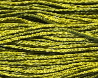 Weeks Dye Works, Pepperoncini, WDW-2207, 5 YARD Skein, Hand Dyed Cotton, Embroidery Floss, Counted Cross Stitch, Embroidery, PunchNeedle