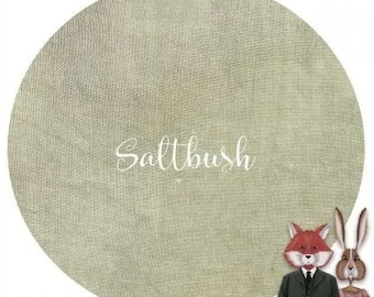 40 Count Linen, Saltbush, Fox and Rabbit Designs, Linen, Counted Cross Stitch, Cross Stitch Fabric, Embroidery Fabric, Zweigart Linen