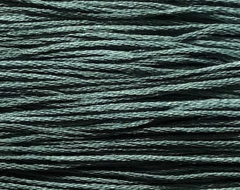 Weeks Dye Works, Teal Frost, WDW-3960, 5 YARD Skein, Cotton Floss, Embroidery Floss, Counted Cross Stitch, Hand Embroidery, PunchNeedle