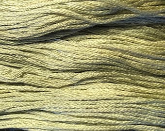 Gentle Art, Simply Shaker Threads, Sage, #7101, 10 YARD Skein, Embroidery Floss, Counted Cross Stitch, Hand Embroidery Thread