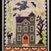 Counted Cross Stitch Pattern, Haunted House Trio, Halloween Decor ...