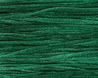 Weeks Dye Works, Malachite, WDW-2144, 5 YARD Skein, Cotton Floss, Embroidery Floss, Counted Cross Stitch, Hand Embroidery, PunchNeedle