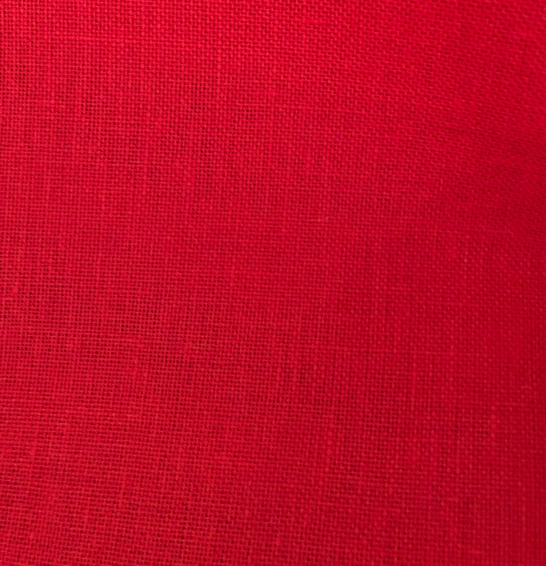 28 Ct Linen Christmas Red Cross Stitch Linen Counted Cross