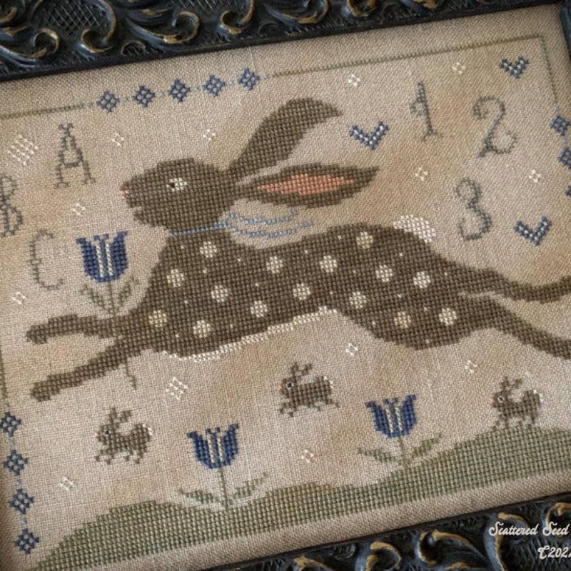 Primitive Rabbit Pattern - Etsy