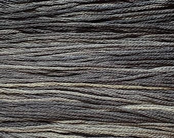 Gentle Art, Sampler Threads, Banker's Grey, #1030, 10 YARD Skein, Embroidery Floss, Counted Cross Stitch, Hand Embroidery Thread