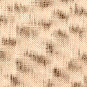 Puede incluir: Primer plano de una tela de arpillera marrón natural con textura tejida.