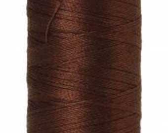 Mettler Thread, Redwood, #0263, 60wt, Solid Cotton, Silk Finish Cotton, Embroidery Thread, Sewing Thread, Quilting Thread, Sewing Thread