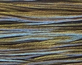 Weeks Dye Works, Seagull, WDW-1300, 5 YARD Skein, Hand Dyed Cotton, Embroidery Floss, Counted Cross Stitch, Hand Embroidery, PunchNeedle