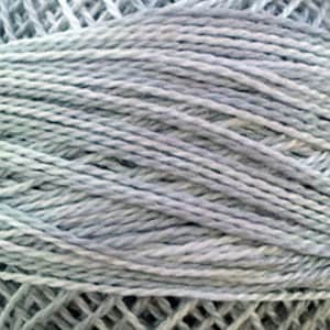 Valdani Thread, Size 12, O122, Sky Grey, Perle Cotton, Punch Needle, Embroidery, Penny Rugs, Primitive Stitching, Tatting, Sewing Accessory
