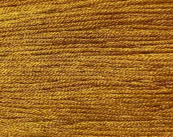 Gentle Art, Sampler Threads, Gold Leaf, #0420, 10 YARD Skein, Embroidery Floss, Counted Cross Stitch, Hand Embroidery Thread, Penny Rugs