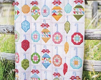 Machine Embroidery, Decorating the Tree Quilt, In the Hoop Embroidery, USB Machine Embroidery, Lori Holt, Riley Blake