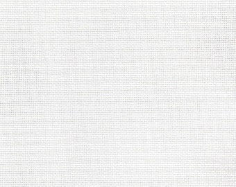 28 Ct Lugana, White, Lugana 28, Zweigart, Counted Cross Stitch, Cross Stitch Fabric, Embroidery Fabric, Evenweave Fabric, White Lugana