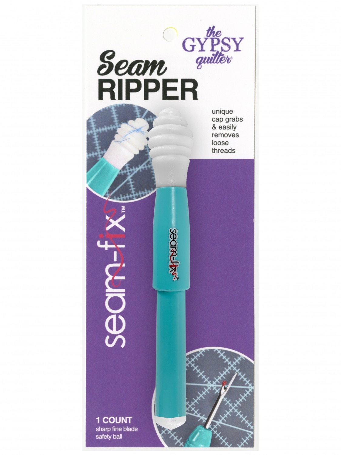 Seam Ripper, Cut Loose Press, Sewing Notion, Sewing Accessory, Seam Fix,  Thread Eraser, Notion, Stitches Seam Ripper, Thread Remover