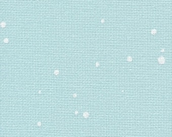 32 ct Lugana, Mint Splash, Lugana Murano, Counted Cross Stitch, Cross Stitch Fabric, Embroidery Fabric, Needlework Fabric