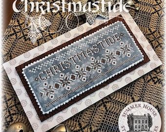 Counted Cross Stitch Pattern, Christmastide, Christmas Decor,  Summer House Stitche Workes, PATTERN ONLY